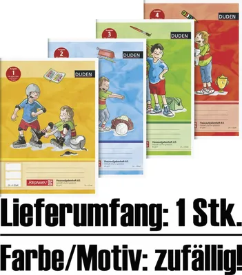 Produktbild von Hausaufgabenheft Duden