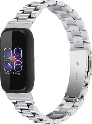 Produktbild von Strap-it Fitbit Inspire 3 Stahlarmband (Silber)