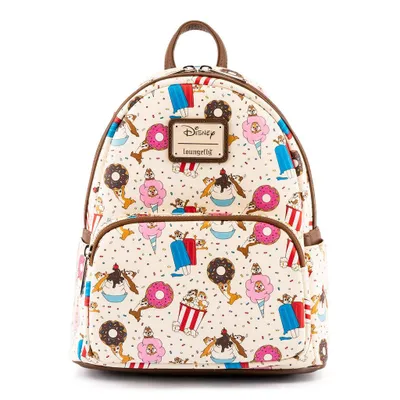 Produktbild von Loungefly Disney by Loungefly Rucksack Chip and Dale Snackies AOP LF-WDBK1963