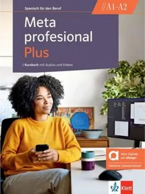 Produktbild von Meta profesional Plus A1-A2 - Hybride Ausgabe allango. Kursbuch mit Audios und Videos inklusive Lizenzschlüssel allango (24 Monate)