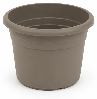 Produktbild von Pflanztopf Fiona Taupe Ø 20cm - Frostsicher & UV-Beständig, KI-generiertes Bild