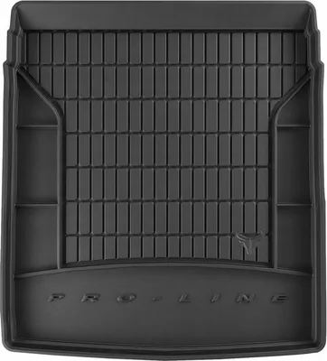 Productafbeelding van Kofferbakmat met rubberen inzetstuk, type tapijt, voor VW Passat CC, modeljaren 2012-2017, merk TM