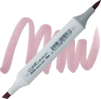 Zdjęcie produktu dla COPIC Sketch dwustronny pędzel i dłuto, RV95 Kwiaty dla dzieci