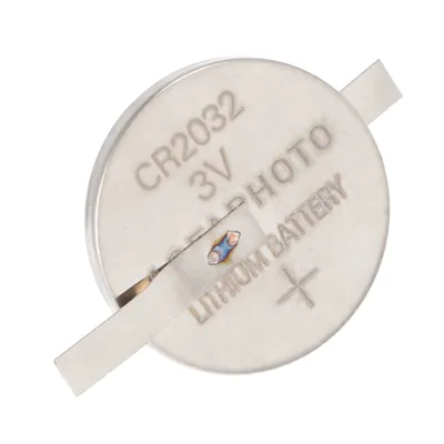 Image de CR2032 Pile de marque au lithium avec cosses à souder en forme de Z