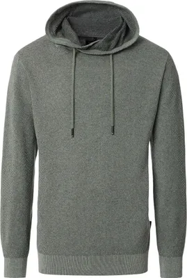 Produktbild von CASAMODA Herren Pullover Schalkragen Regular Baumwolle Grün S