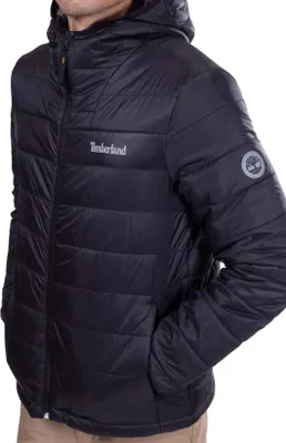 Zdjęcie produktu dla TIMBERLAND - Męska pikowana kurtka puchowa z kapturem - Rozmiar M