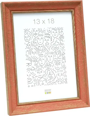 Immagine prodotto di Deknudt Cornice in legno S46TG rosa 15x20 cm