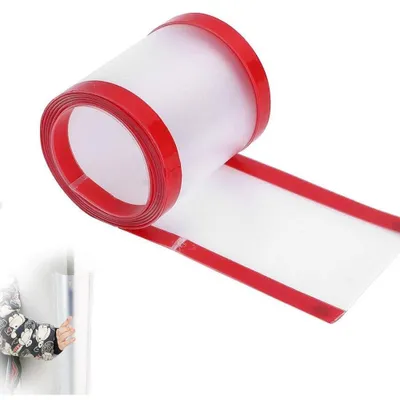 Produktbild von Türfingerschutz – Tür Einklemmschutz – Fingerschutz Kinder – Türschutz – selbstklebend – 120 x 10 cm – für Kinderzimmer, Kita & Klassenzimmer