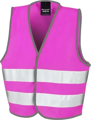 Produktbild von Result - "Enhanced" Hi-Vis Weste für Kinder PC4180 (L) (Pink)