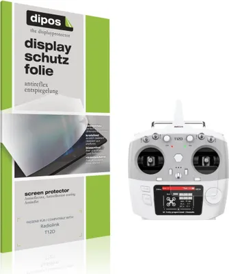 Immagine prodotto di 2x Pellicola Protettiva per Radiolink T12D Protezione Schermo Antiriflesso dipos