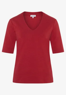 Produktbild von MORE & MORE V-Neck Shirt 0549 red pepper 36