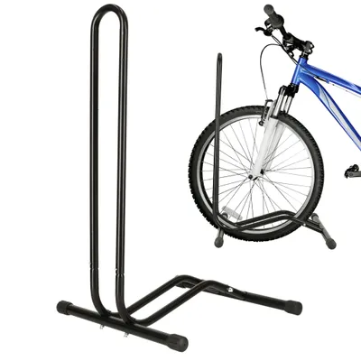 Produktbild von Einfacher Metall-Fahrradständer schwarz