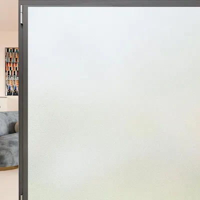 Obrázok produktu pre Fólia Raamfolie Privacy – fólia na ochranu pred slnkom, matná – na zatemnenie okien – samolepiaca, bez lepidla – 90 x 475 cm – matná
