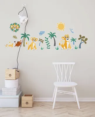 Produktbild von Wandtattoo - Lion King Faraway Oasis - Größe 50 x 70 cm, 2 Bogen