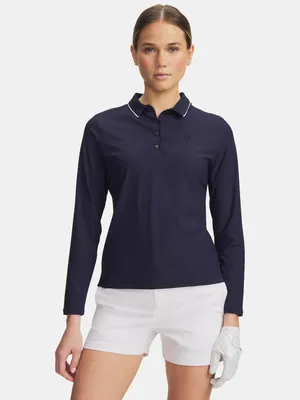 Produktbild von Under Armour UA Drive Chill Langarm-Poloshirt für Damen LG