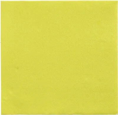 Produktbild von 27000 Servietten "DAILY Collection" 1/4-Falz 32 cm x 32 cm limonengrün