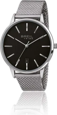 Produktbild von Breil Herrenuhr EW0458 Schwarz versilbert (Ø 41 mm)