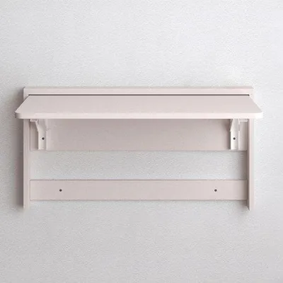 Produktbild von Wand Klapptisch - Klapptisch - Platz sparen - Stabile Wandmontage - 63 x 45 cm - Grau