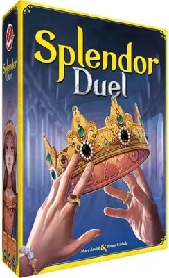 Produktbild von Splendor Duel Brettspiel von Asmodee, 2 Spieler, Ab 8 Jahren, 30 Minuten Spieldauer