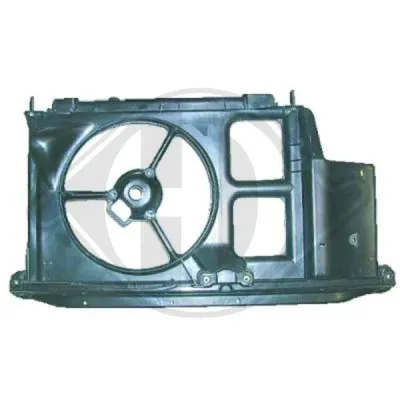 Produktbild von DIEDERICHS Lüfterhaube 4225044 passend für PEUGEOT 206 Schrägheck (2A/C)