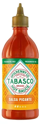 Obrázek produktu pro Tabasco Salsa Picante 256 g – Pikantní, pálivá omáčka k dochucení a namáčení