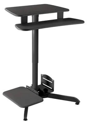 Obrázek produktu pro Nastavitelný výškově počítačový stůl s držákem pro tablet
