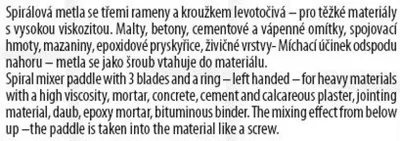 Zdjęcie produktu dla Mieszadło FESTA z pierścieniem P 120mm M14 ZN 35085.01