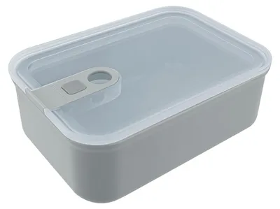 Produktbild von Neoflam - Perfect Seal Vorratsdose, rechteckig, 1.2L, grau