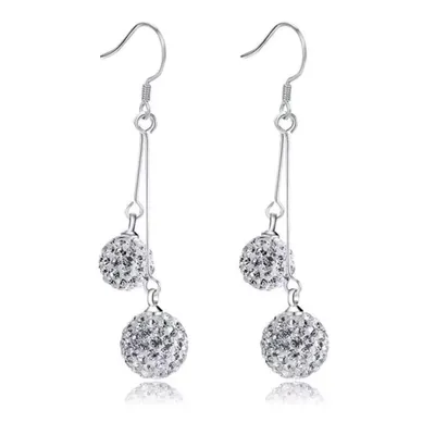 Produktbild von Ohrschmuck Damenohrringe Zirkonia Ohrhaken Ohrhänger Glitzerstein Sterlingsilber 925, GESCHENKIDEE, inklusive Geschenkschachtel