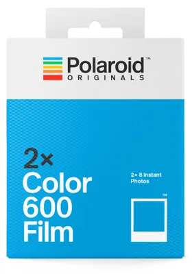Produktbild von Polaroid Originals - 4841 - Doppelpack Sofortbildfilm für 600 und i-Type Kamera - Weißer Rahmen – Color for 600 and i-Type - Double Pack - White Frame