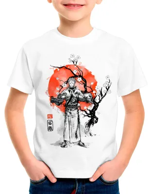 Produktbild von BaumwolleCloud Inked Sukuna Kinder T-Shirt anime japan manga