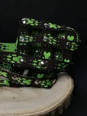 Immagine prodotto di Museruola in nylon per cani Palkar taglia 2 22 cm x 7,5 cm nero-verde