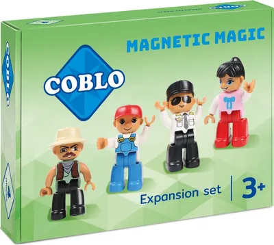 Obrázek produktu pro Coblo Magnetické figurky 4 kusy