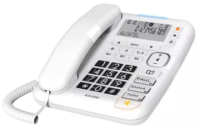 Immagine prodotto di Alcatel TMAX 70 Telefono analogico/DECT Identificatore di chiamata Bianco