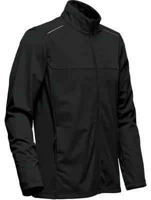 Produktbild von Stormtech - "Greenwich" Softshelljacke, Leicht für Herren FK845 (M) (Schwarz)