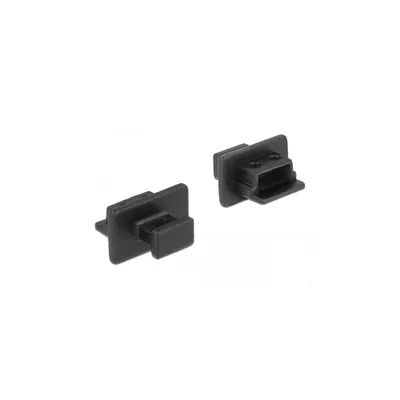 Produktbild von DeLOCK 64011, USB Mini-B, Schwarz, Thermoplastische Elastomere (TPE), 9,72 mm, 10 mm, 6 mm