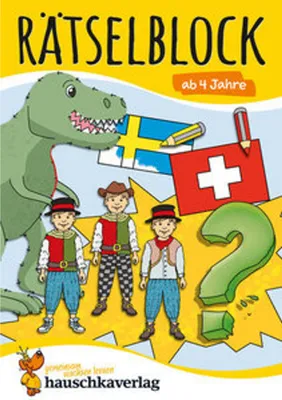 Produktbild von Rätselblock ab 4 Jahre