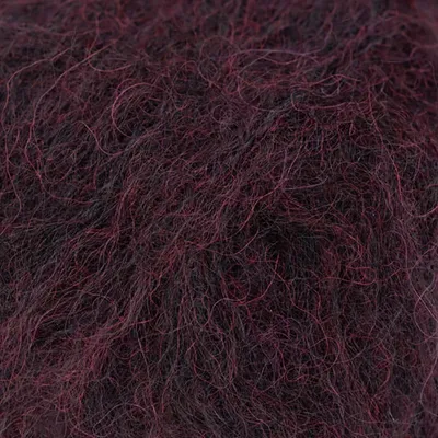 Obrázek produktu pro DROPS Brushed Alpaca Silk 43 – hroznová barva, alpaka a hedvábí, 25 g, 140 m, vlna typu Aran, pletení