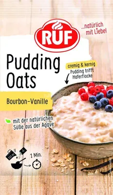 Produktbild von RUF Pudding Oats Bourbon Vanille