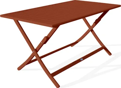 Image de Table de jardin pliante en aluminium