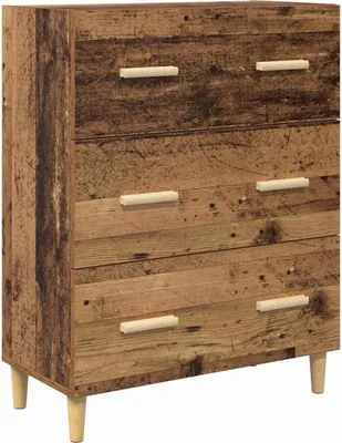Produktbild von "SALE 2026"Sideboard - elegante Design - Mehrzweckschrank - Altholz 69,5 x 34 x 90 cm Holzwerkstoff - Kommoden DE5322766