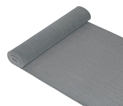 Drainagemat 500 x 90 cm, PVC, Antislip, Grau, 5,5 mm dick