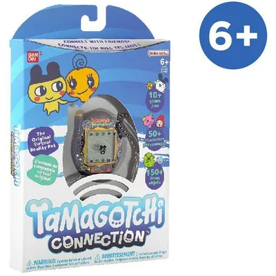 Immagine prodotto di Tamagotchi Connection Neon Planet - Bandai - Animale virtuale interattivo a infrarossi - 6 giochi - 50 personaggi - Dai 6 anni