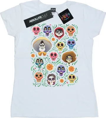 Produktbild von Disney - "Coco" T-Shirt für Damen BI14356 (M) (Weiß)