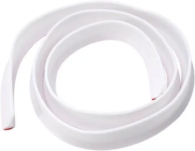 Produktbild von Famanu Wasserabweisende Dichtung - Flexibler Silikonstreifen für Dusche, Bad und Küche - 100 cm
