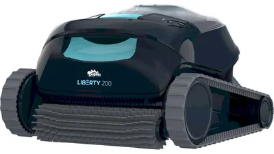 Image de Robot de piscine Dolphin Liberty 300 sans fil, batterie rechargeable, fond et parois, 10 x 5 m