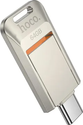 Produktbild von Hoco UD17 USB 3.0 Flash Drive 64GB USB C Metall Speicher Stick Typ C