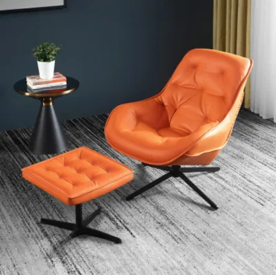 Immagine prodotto di Set di poltrone imbottite dal design classico Set di sedute Chesterfield + sgabello