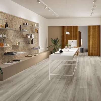 Imagen del producto de CASA39. Gres porcelánico con efecto madera, 20x120 cm, Panaria Ceramica, colección Nuance
