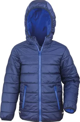 Produktbild von Result Core - Steppjacke für Kinder BC5464 (158-164) (Marineblau)
